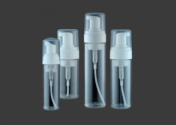 Cheap Disposable Shampoo 15ml PET Plastic Bottles Empty Frosted Mist Sprayer for sale