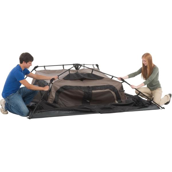Coleman Camping Tent with Instant Setup, 4/6/8/10 Person Weatherproof Tent with WeatherTec Technology, Double-Thick