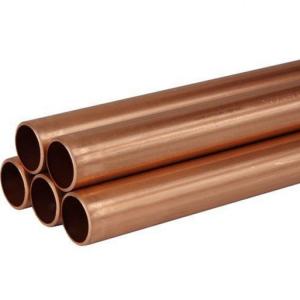 China C10100 C10200 C11000 T1 T2 T3 T4 Brass Copper Tube Pipe For Chemical Evaporators on sale