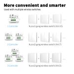 tuya Wireless Remote Control Switch controller and receiver match with tuya