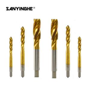 Quality HSS Spiral Thread Tapping Tool Cutting Screw Threading Tap And Die Set wholesale