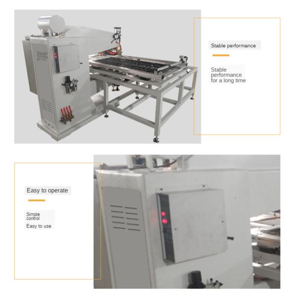 Steel bar wire mesh welding machine 120KVA with PLC totally touch screen