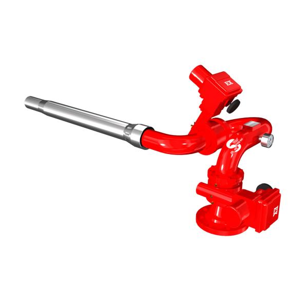 Dual-Purpose Fixed Electric Fire Monitor with Water/Foam Application for Fire Rescue