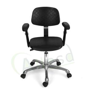 Quality Lifting Armrest Esd Office Chair Anti Static Foam 360 Degree Swivel wholesale