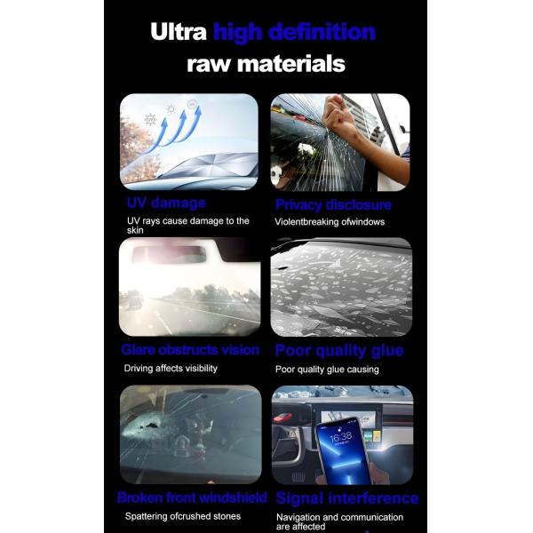 High Precision Magnetron Sputtering Film For Car Window Tint