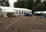 Hard Anodized Aluminium Frame Tents , White waterproof party tents PVC Fabric