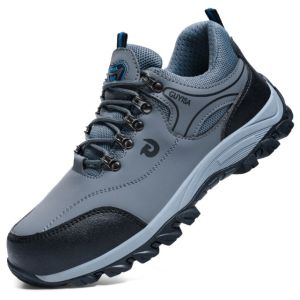 Buy cheap All-Season Waterproof Safety Work Shoes for Men Steel Toe Anti-Smash Anti from wholesalers