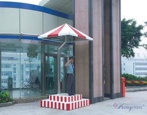 Quality Metal Stainless Steel Residential Security Guard Booths / Shack wholesale