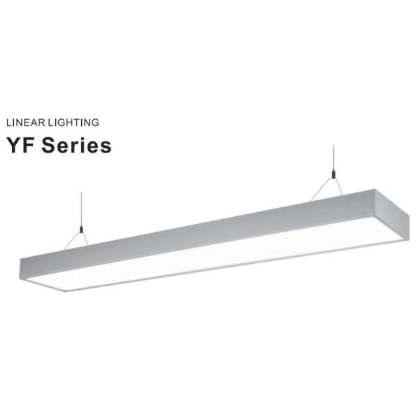 SMD 2835 LED Linear Pendant Light High CRI White Color For Indoor Lighting Area