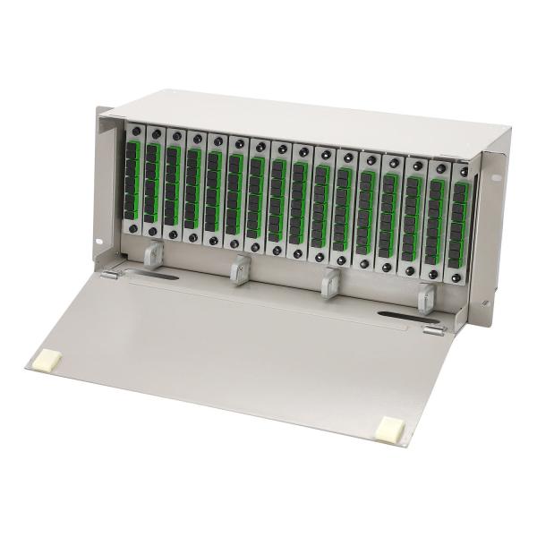 Cheap FTTH FTTB FTTX Network Plc 1U LGX Home Termination Box for sale