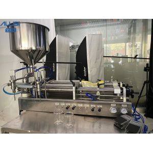 Quality Horizontal Piston Liquid Filling Machine Cosmetic Cream Bottling Large Flow Filling Machine wholesale