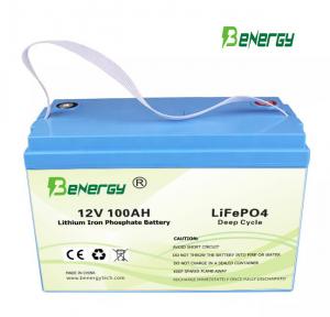 Quality Golf Cart Rechargeable Lithium Battery 12V 100AH RV Battery With BMS wholesale