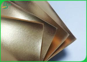 Quality 150cm * 110 Yards 0.55mm Golden Water Proof Paper For Handbags Or Storage Bags wholesale