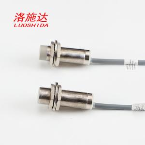 Quality M18 DC 3 Wire 24V Inductive Sensor Analog Output With 4-20mA Current Output Normal Cable Sensor wholesale