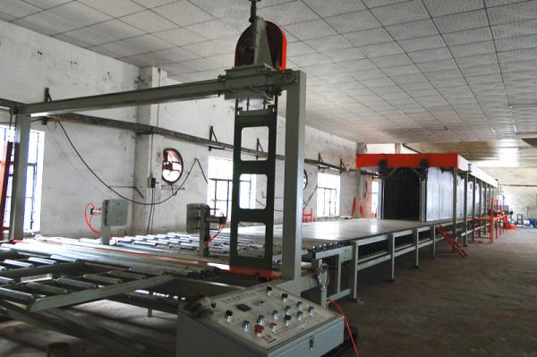 Cheap Automatic PLC Control EVA Vertical Foam Cutting Machine For Density 13kg/m3 to 60kg/m3 for sale