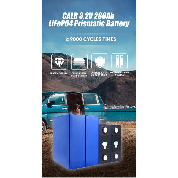 Deep Cycle 9000 Times Life Lithium Ion Battery Cell 3.2V 280ah