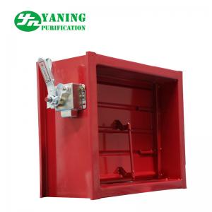 Quality Mechanical Switch Red Aluminum Return Air Grille With Adjustable Opposed Blade Damper wholesale