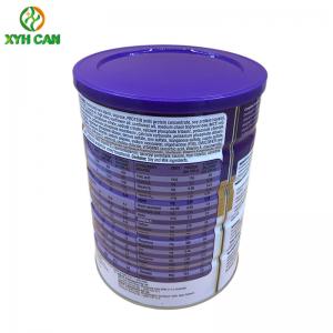 Quality SGS Recyclable 1L Nutrition Milk Powder Round Tinplate Can wholesale
