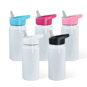 Buy cheap 14oz Sublimation White Stainless Steel Water Bottle Tumbler With Portable Slip from wholesalers