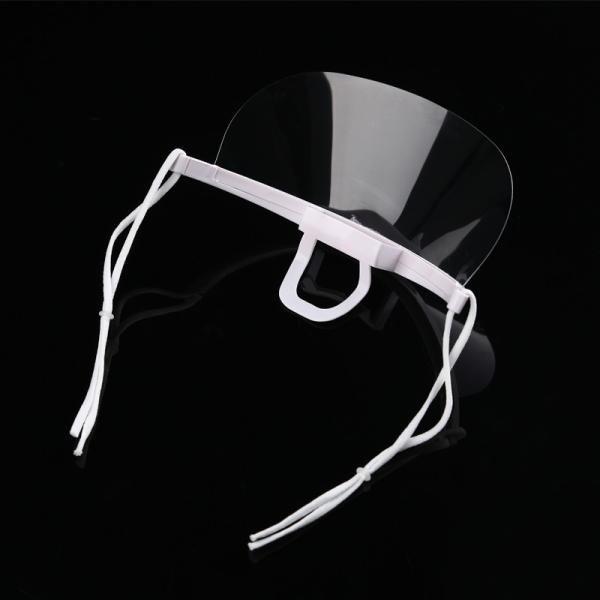 Restaurant Chef Transparent ABS PET Hygienic Face Mask