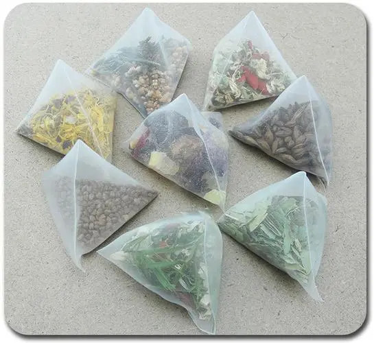 Beauty Tea Nylon Pyramid Tea Bag Packing Machine Triangle Shape