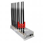 8 Antennas Cell Phone Signal Blocker Jammer Desktop Type With Aluminium Box