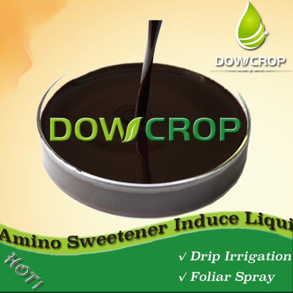 SWEETENER INDUCE@ AMINO POLYPEPTIDE LIQUID HOT SALE DOWCROP HIGH QUALITY 100% WATER SOLUBLE Dark Brown Liquid ORGANIC