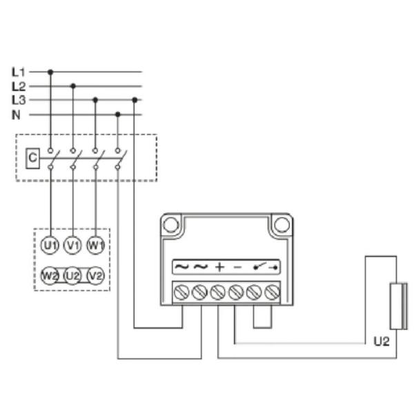 AC220 Phase Sequence Relay Brake Rectifier Half Wave Motor Brake Rectifier