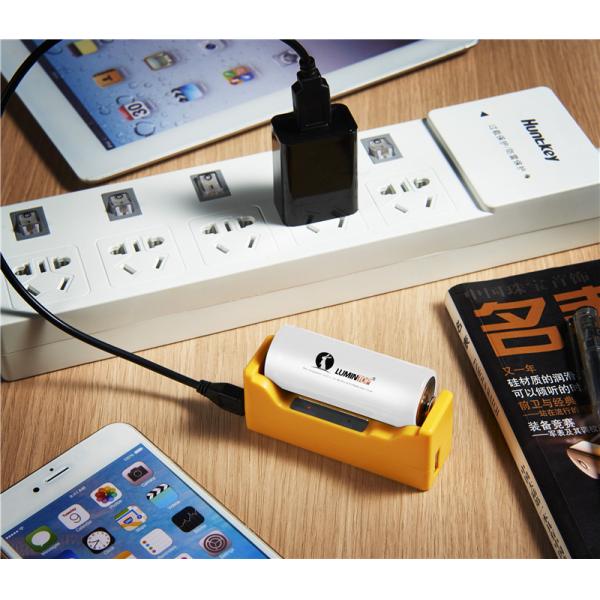 LED Torch Battery Charger , 18650 / 17670 Batteries Cree Flashlight Charger