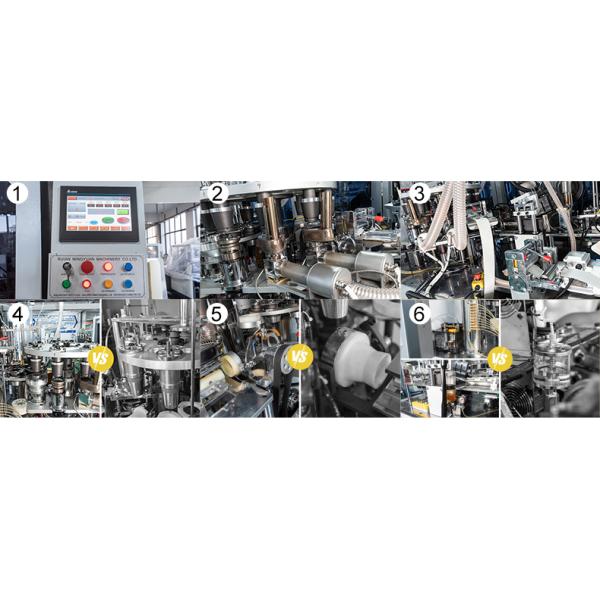 MYC-120S High Speed Disposable Double Plate Paper Cup Machine