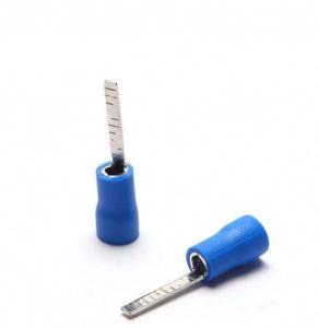 China Cold Press DBV Pre Insulating Blade Wire Terminal PVC Copper Connector on sale