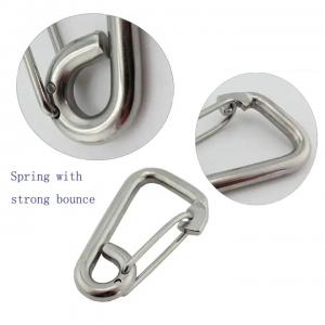 Quality Polished Finish Spring Snap Hook The Ultimate Gear for Hiking and Climbing Adventures wholesale
