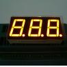 Buy cheap CC/CA Polarity 3digit 7 Segment LED Display Common Anode 37.6 X 19mm Outer from wholesalers