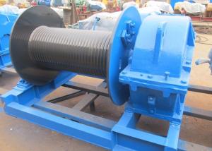 China 5KN To 100KN Heavy Duty Electric Rope Winch Construction Mine Marine Drum Winch on sale