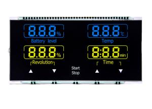 Quality Custom Digit Touch 7 Segment VA LCD Display For Heating System wholesale