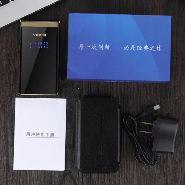 GSM MTK 2.8 Inch Dual Screen 2G Mobile Phone Big Letters MP3 Player YEEMI M2-C