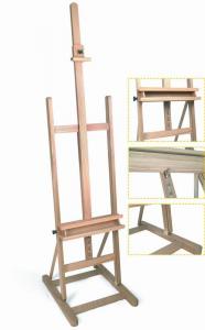 Quality Vertical Artist Painting Easel Floor Standing Easels For Children Natural Color wholesale