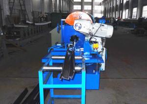 Quality Anti Fire Door Frame Roll Forming Machine With Saw Cutting Device wholesale