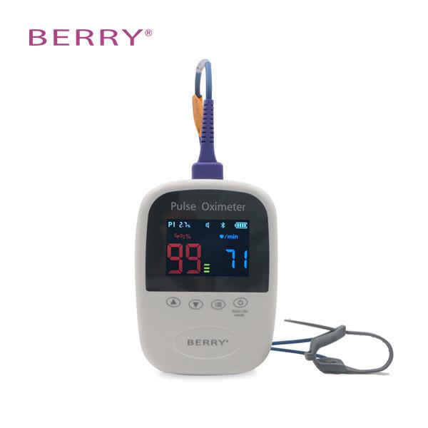 Cheap Indicator Buzzer PR Hand Held Pulse Oximeter With Spo2 Probe Sensor for sale