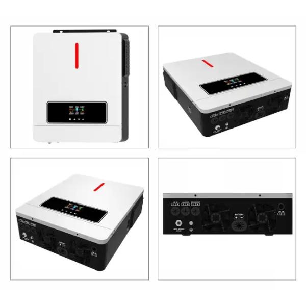 High Pv Input Hybrid On Grid And Off Grid Solar Inverter Mppt Solar Inverter With Dual Output 3600W 6200W Inverter