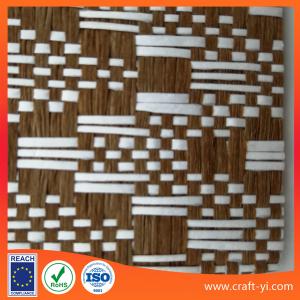 Quality natural grasscloth by the Yard Paper Woven fabrics for sale wholesale