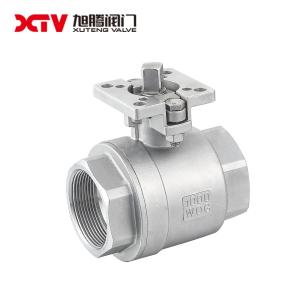 Quality 2PC BSPT Female Thread Ball Valve for Pump System 304 Material CE/SGS/ISO9001 Certified wholesale
