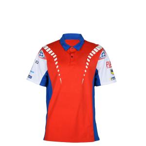 Quality Custom Logo Design Sports Team Uniform for Men Unisex Breathable Fanswear Race Shirts wholesale