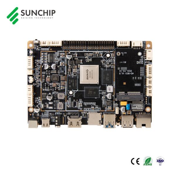 Rockchip RK3399 Android Embedded Board with RJ45 and 4G PCIE Interface for Self