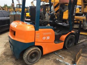 Quality Used Toyota 3T Forklift FD30 with Original Paint wholesale