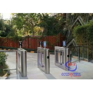 Buy cheap outdoor Facial Recognition Thermometer Infrared Swing Arm Barriers from wholesalers