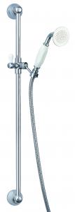 Quality Wall Mounted Shower Slide Rail Kit Brass Adjustable Bath Shower Riser Kit wholesale