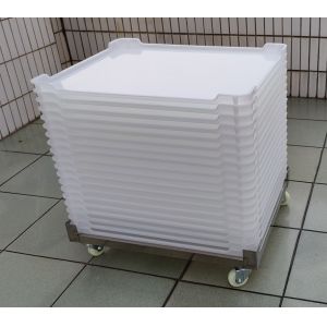 PP Food Grade Plastic Drying Tray 758x608x40mm