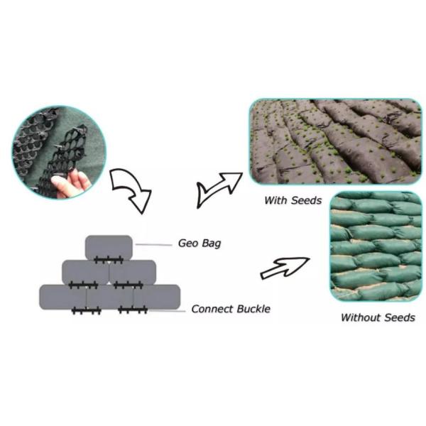 Geofabric Non Woven Geo Bags For Road Landfill Mine Projects