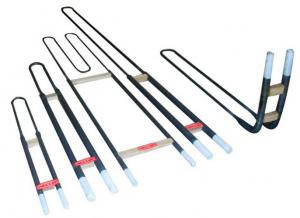 Quality High Purity Mosi2 Heating Elements , 1700 °C / 1800 °C Moly Disilicide Heating Elements Rod wholesale